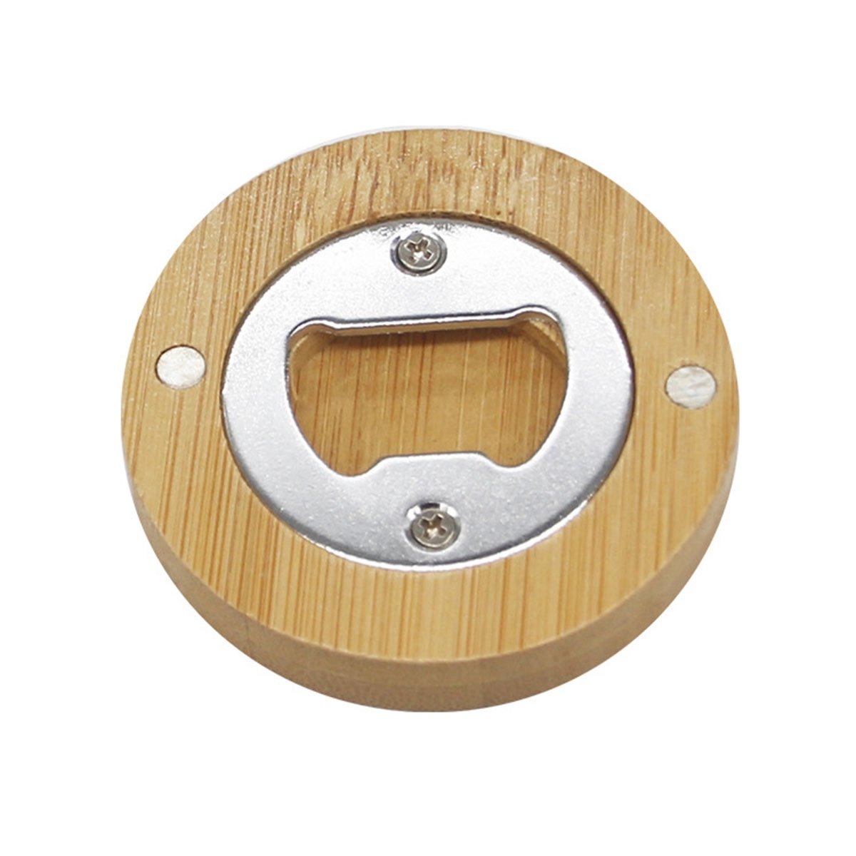 Bamboo Bottle Opener Magnet 4
