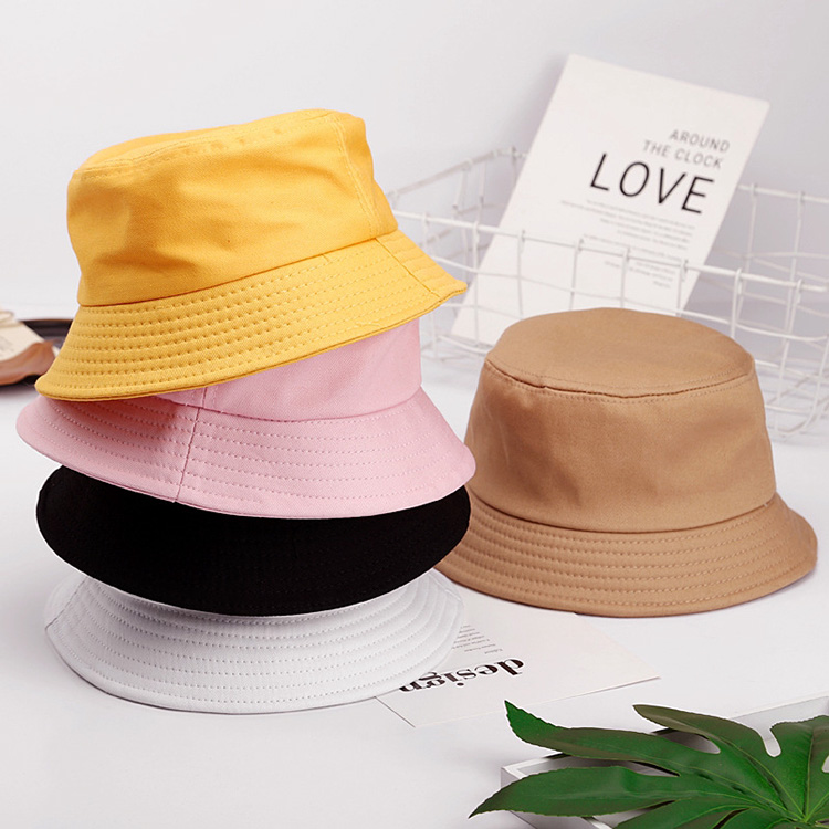 Double-sided bucket cap sunhat 1