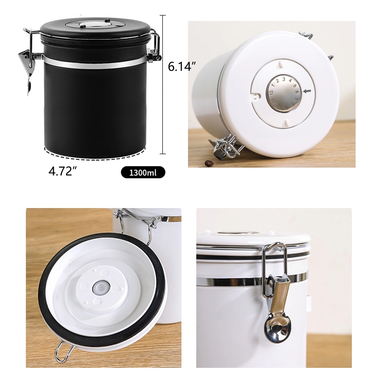 Coffee Bean Storage Container Canister 2