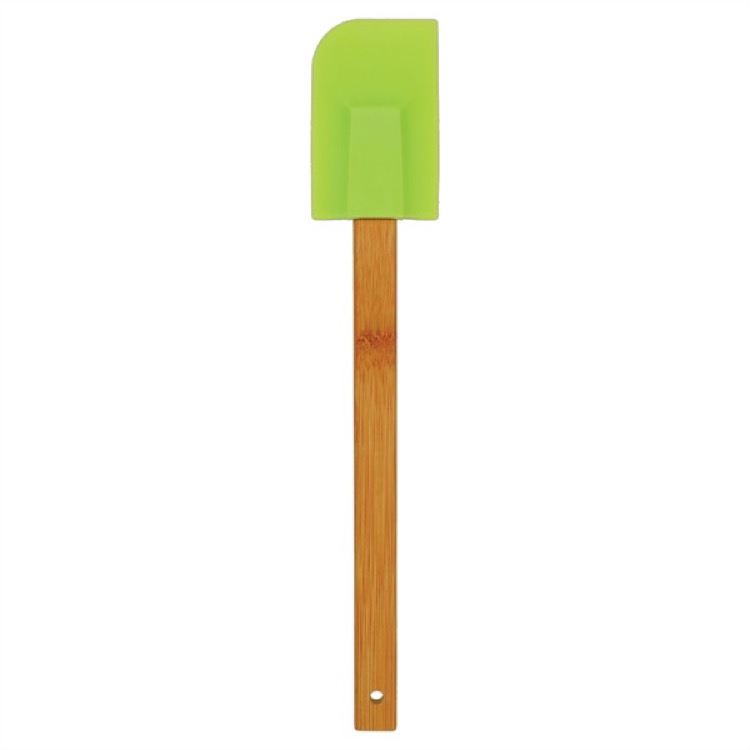 11 3/4" Silicone Spatula w/Bamboo Handle 10