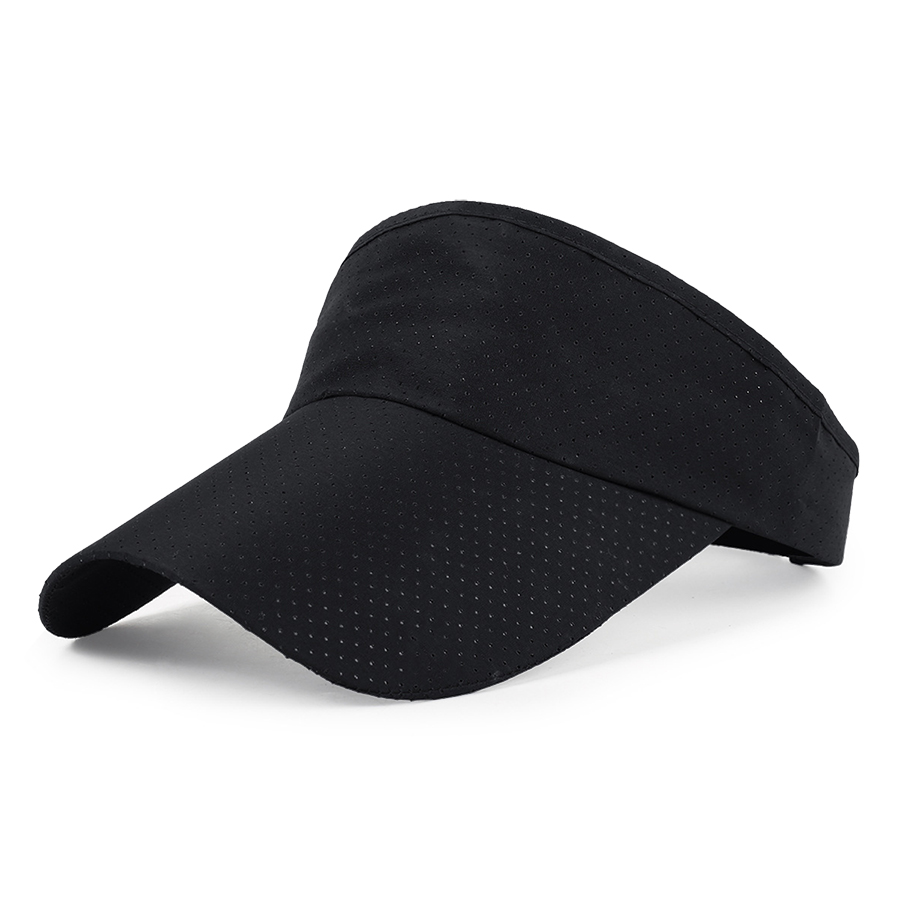 Stock Solid Color Perforated Polyester Visor 8