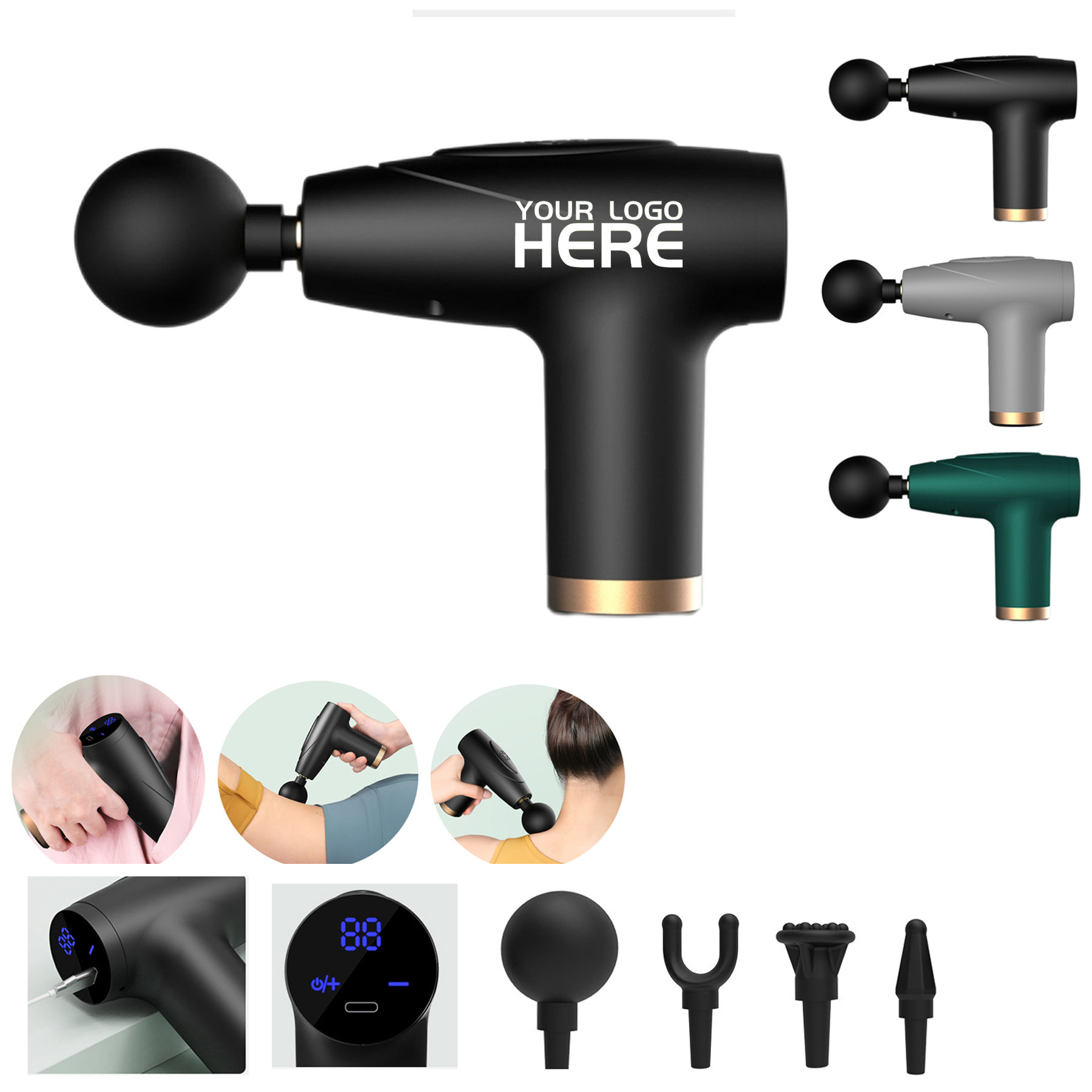 Mini Handheld Massage Gun 1