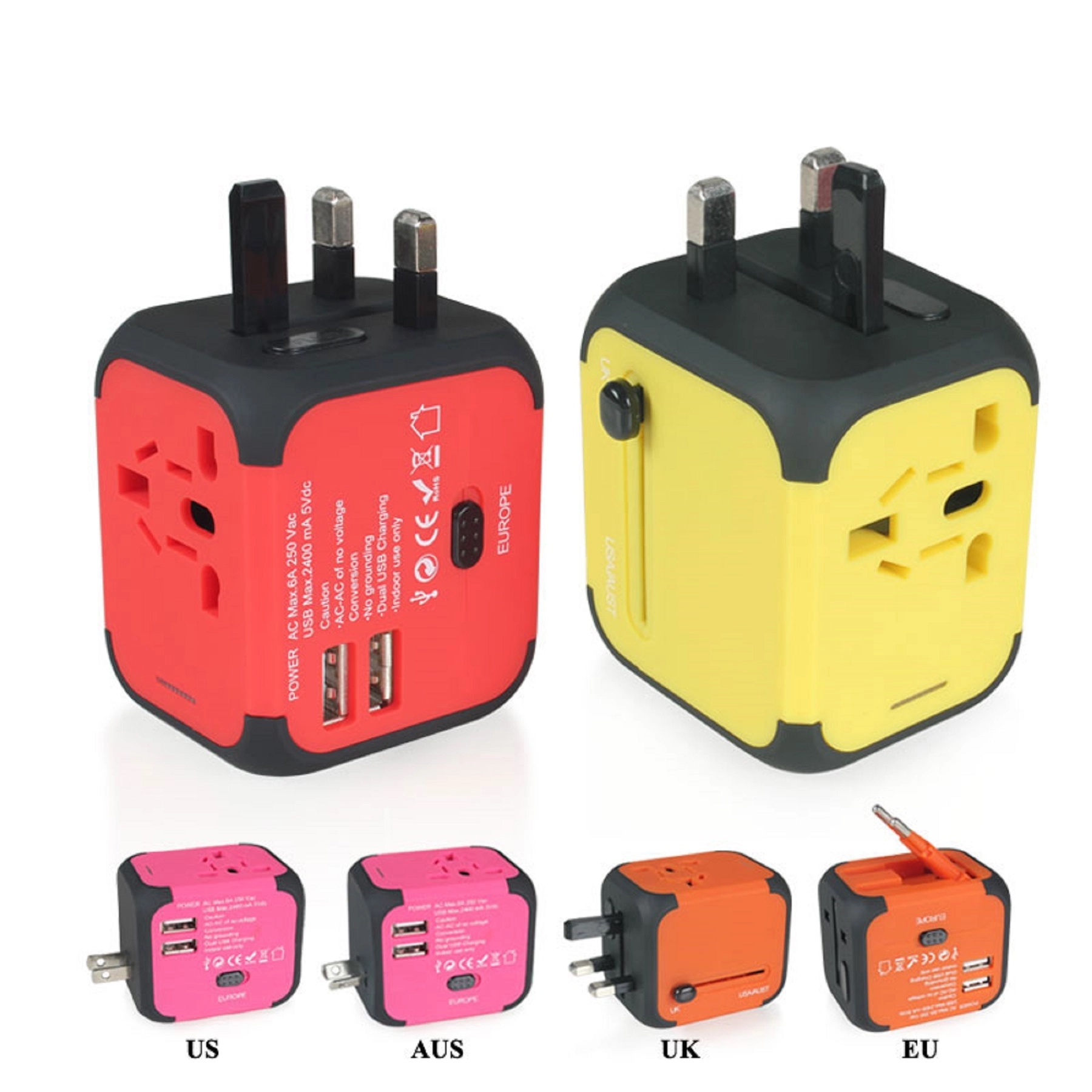 Universal Multi Travel Power Adaptor Plug 14