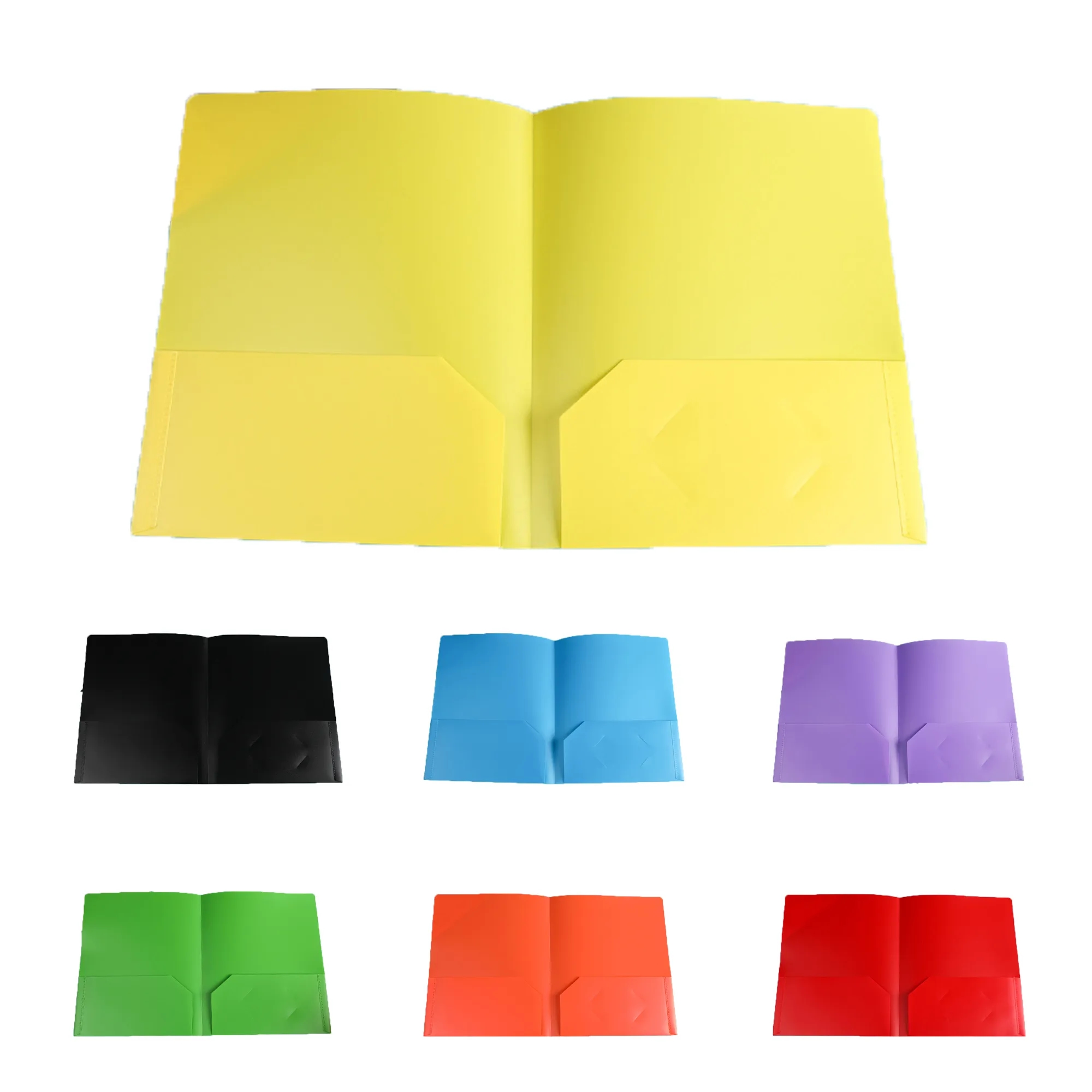 Double Pocket Folder Office Data Storage 2
