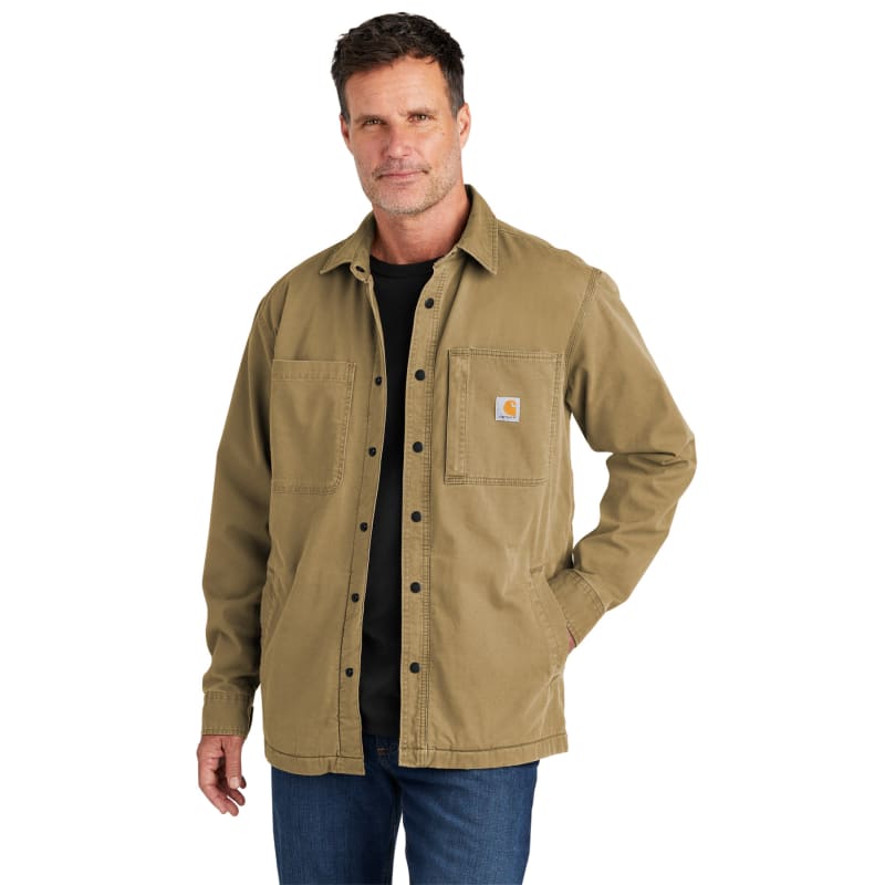 Carhartt Rugged Flex Fleece-Lined Shirt Jac 13