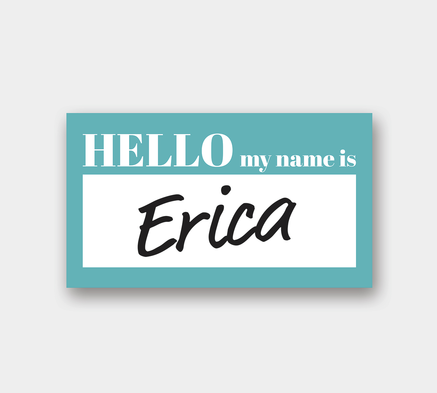Rectangle - Removable Writeable Matte Sticker - 3.5" x 2" 1