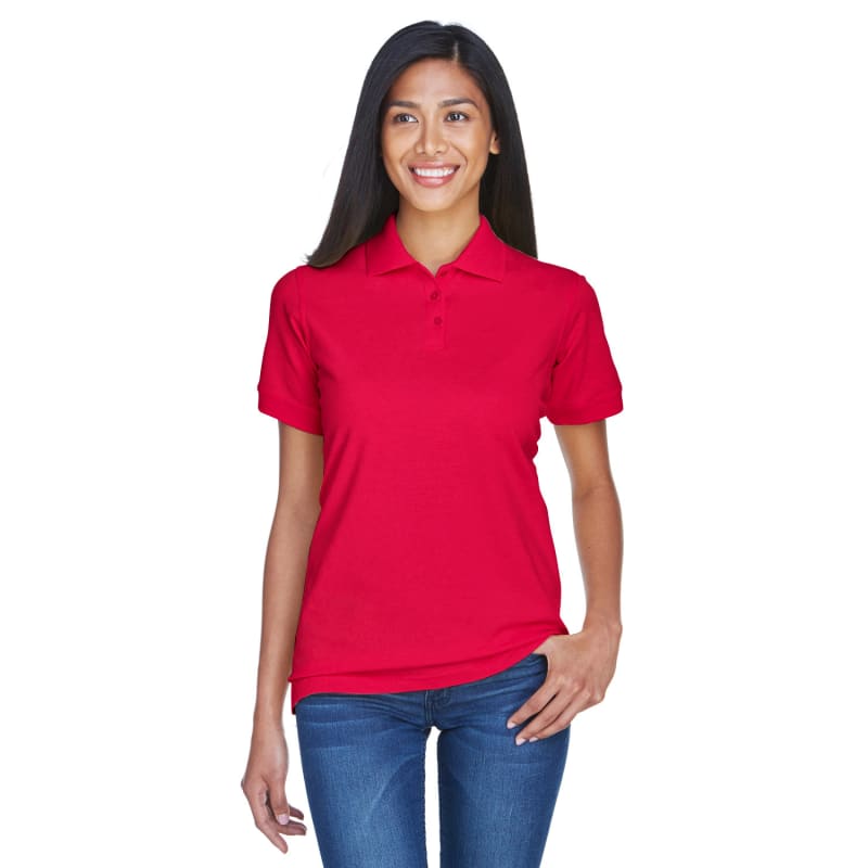 UltraClub Ladies' Classic Piqué Polo 76