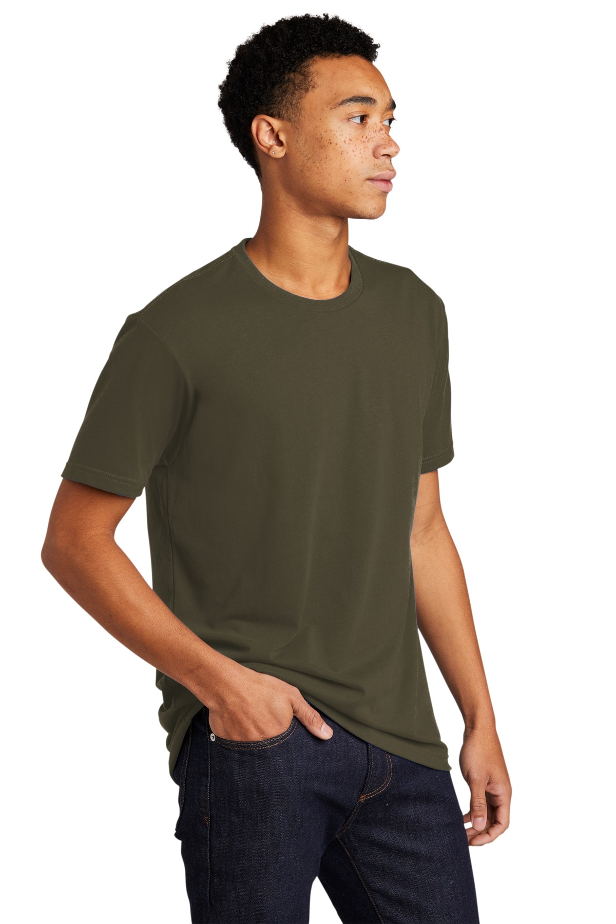 Next Level Apparel Adult CVC Sueded Tee. NL6410 6