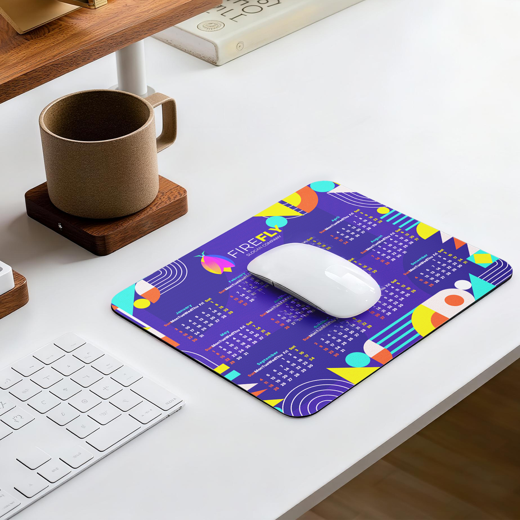 7'' x 8 2/3'' x 1/16'' Soft Thin Mouse Pad 5