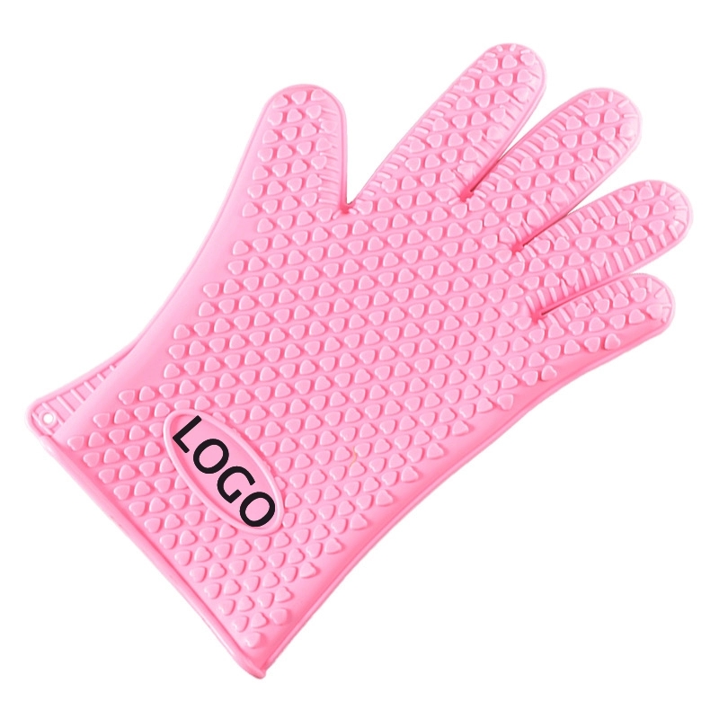 Custom Gift Silicone Baking Oven Mitt & BBQ Gloves 7