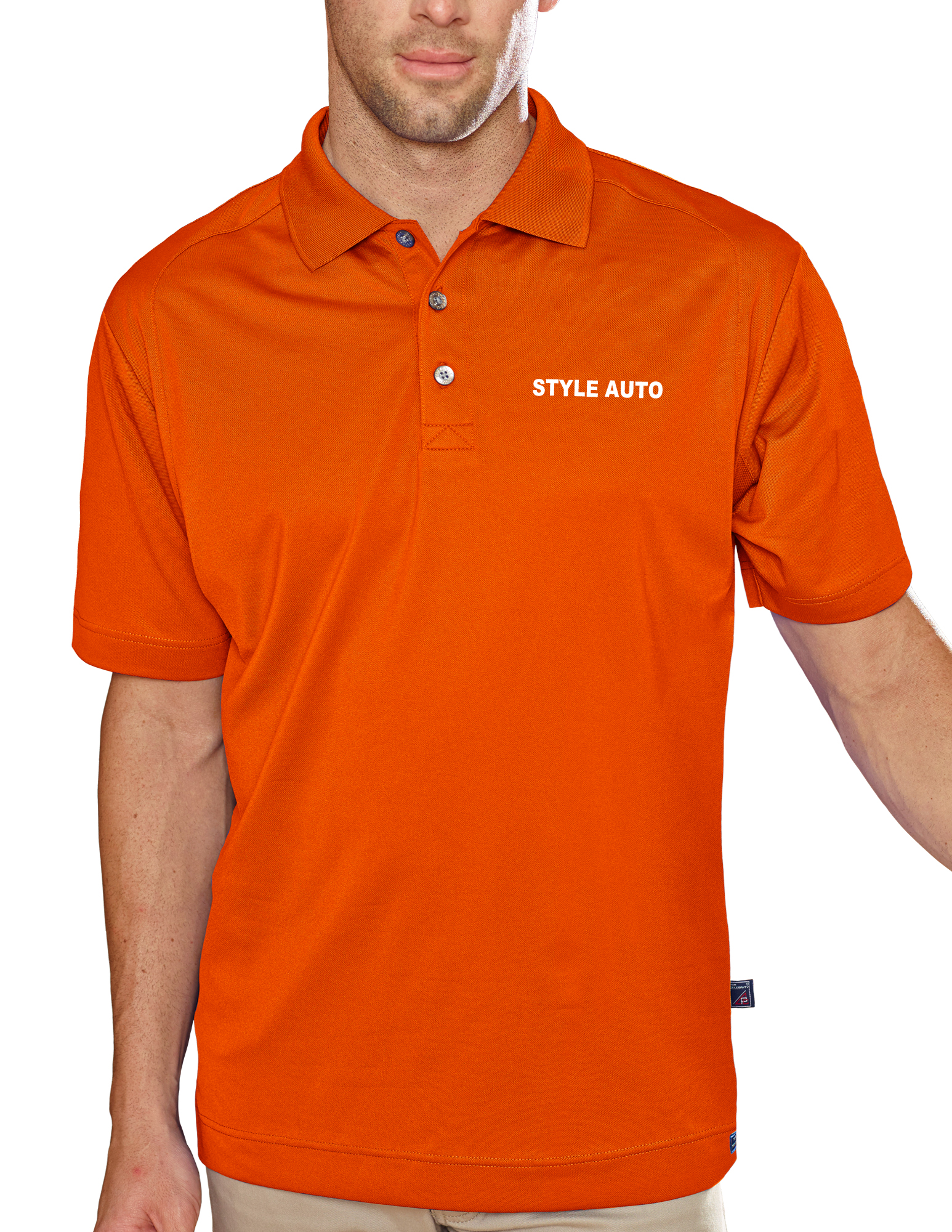 Men's Style-Auto Hybrid Cooler Polo Shirt 15