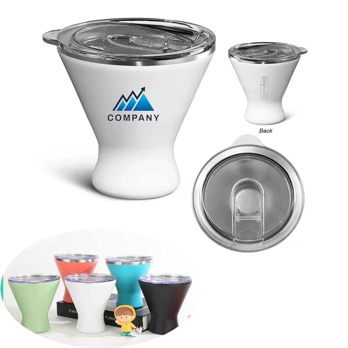 10 oz MargTini Stainless Steel Tumbler 1