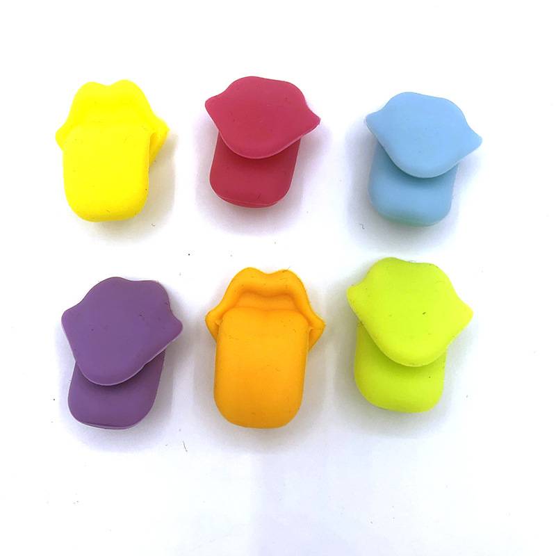 Silicone Red Wine Glass Tongue Recognizer 3