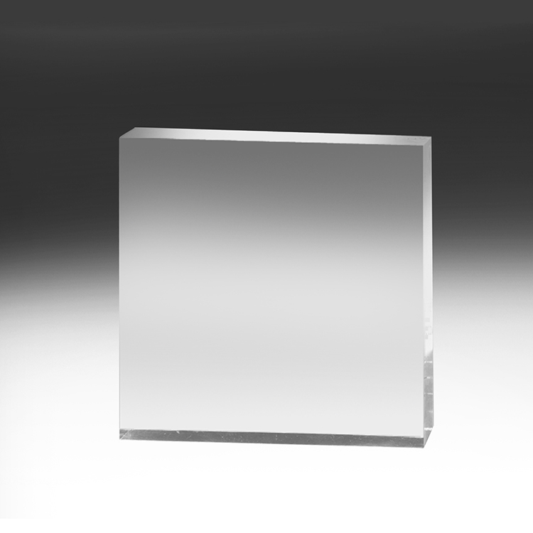 2 1/2" x 2 1/2" x 1/2" Mini Square Acrylic Paperweight - 2019L (Laser) 13