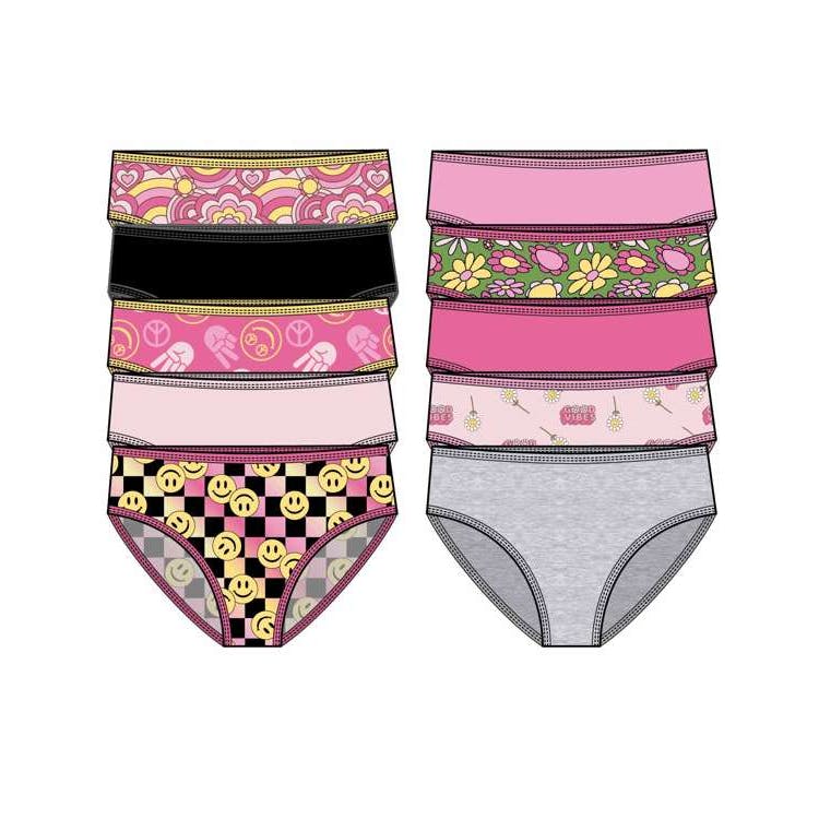 Girls' Panties - Size 2-4T, custom youth shirt with logo imprint 1