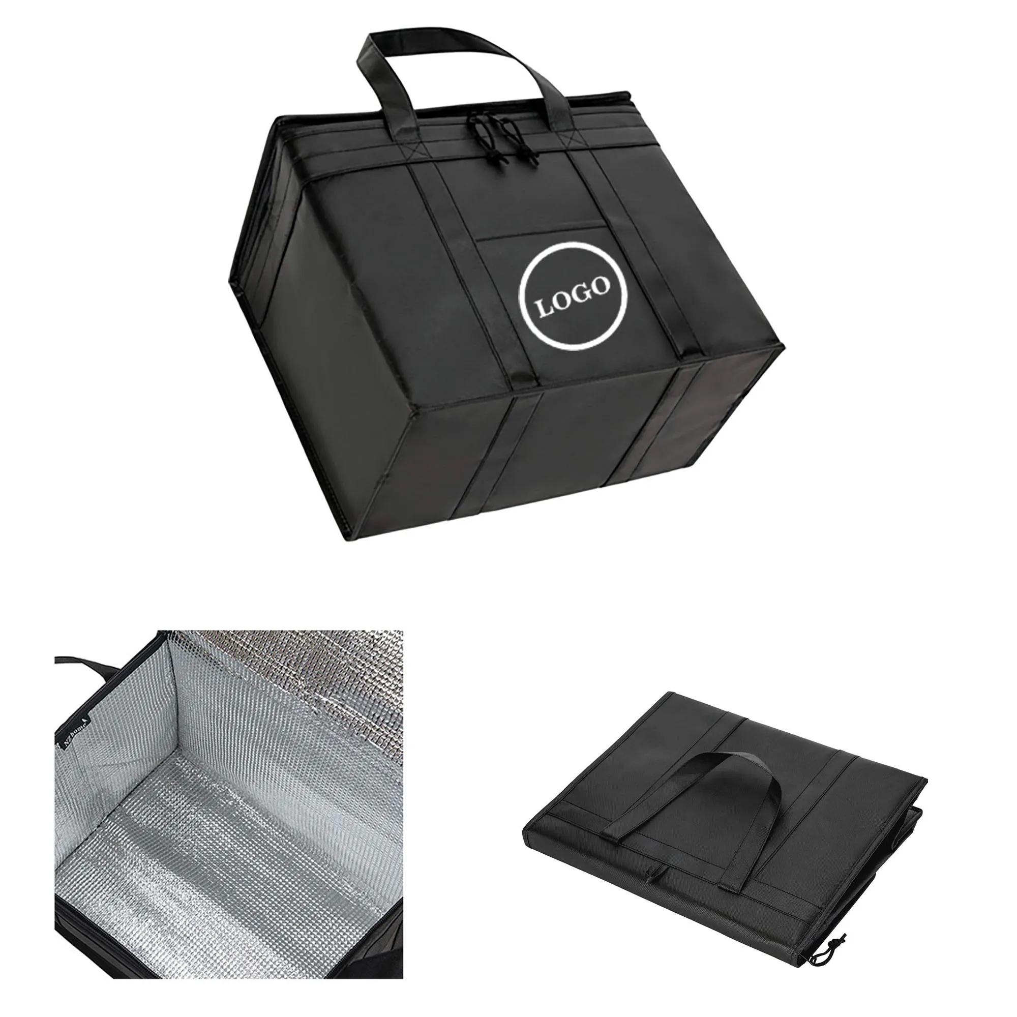 Oversized Insulated Lunch Bag MOQ 5 PCS 2
