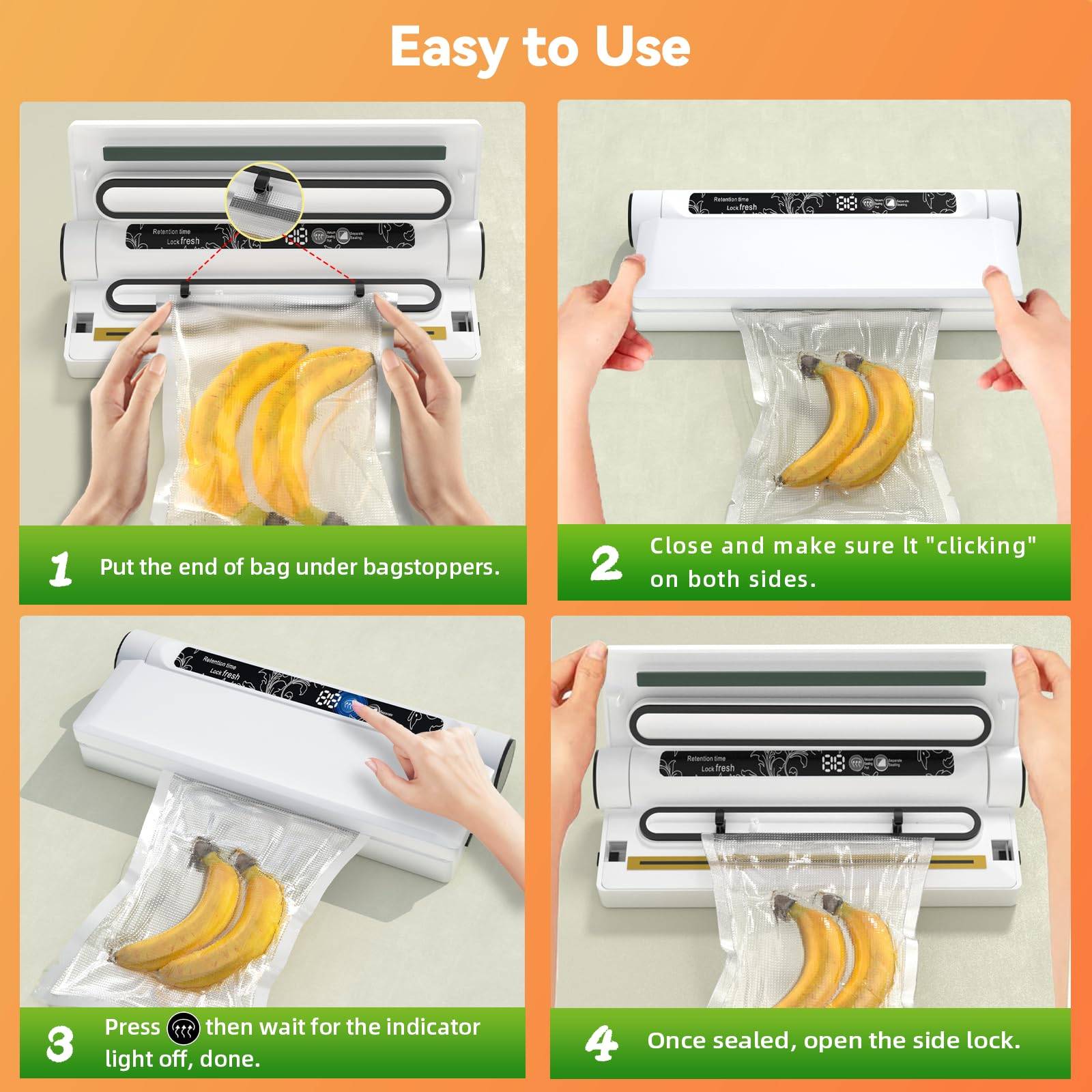 Compact Dry Wet Vacuum Sealer-Home & Commercial Use 1