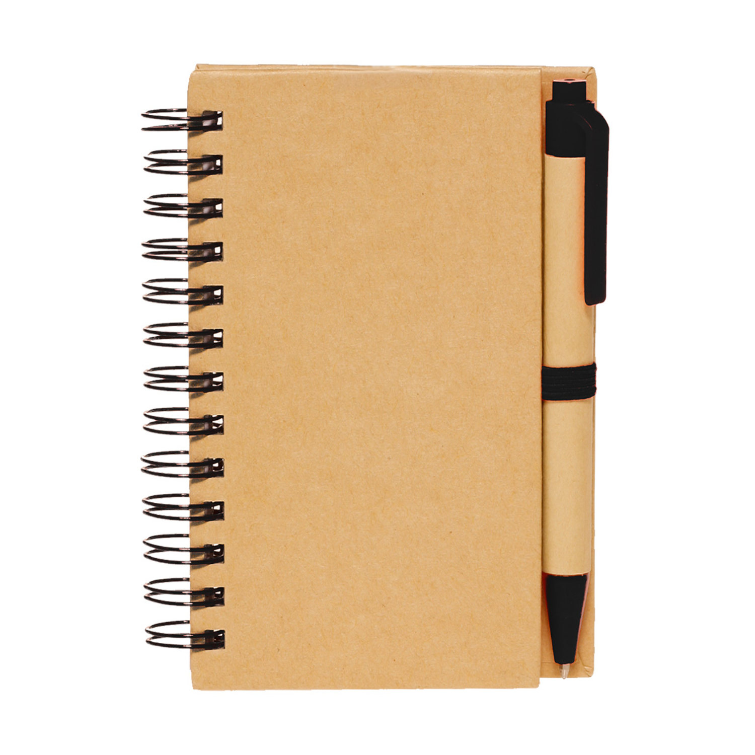 Recycled Spiral Notebook with Pen 3
