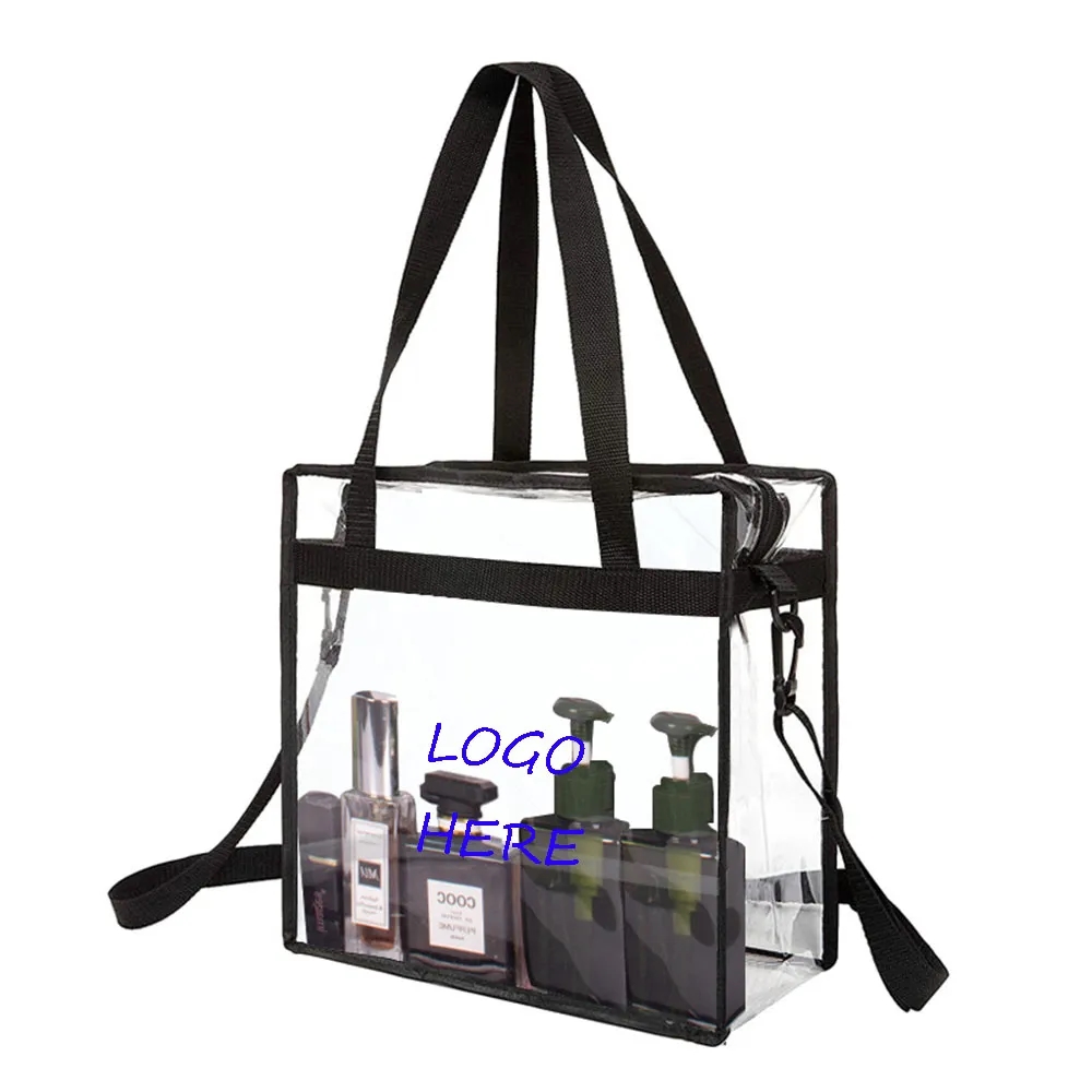 PVC Clear Tote Bag With Removable Strap 5