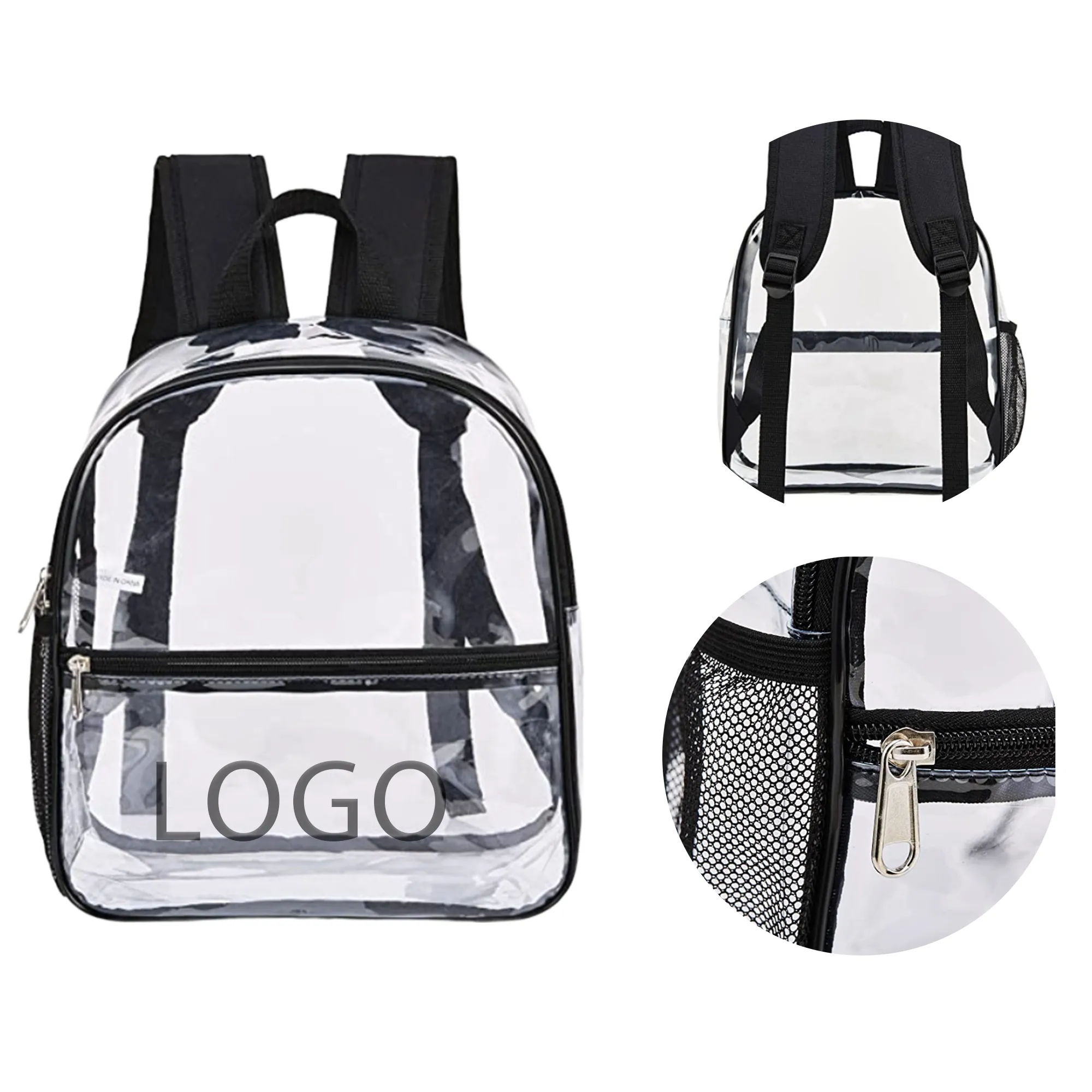 PVC Transparent Backpack. 1