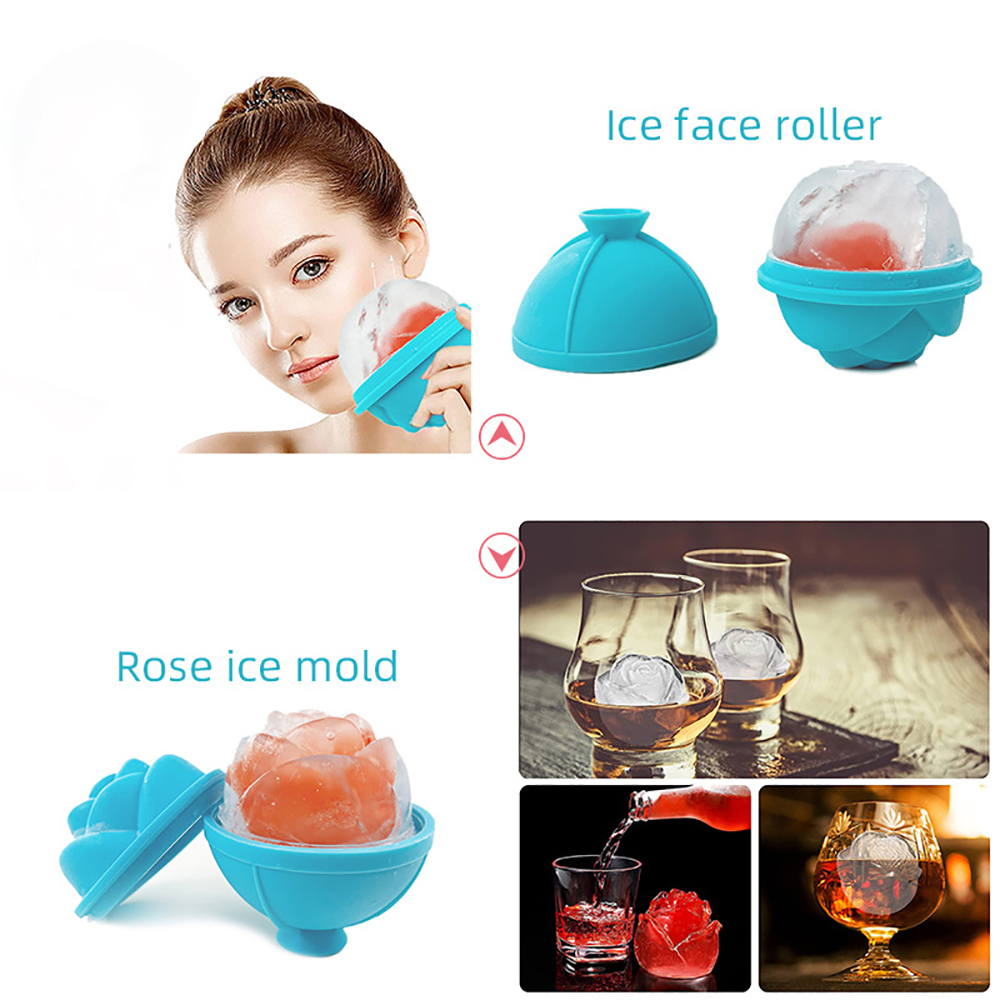 Silicone Rose Ice Mold 3