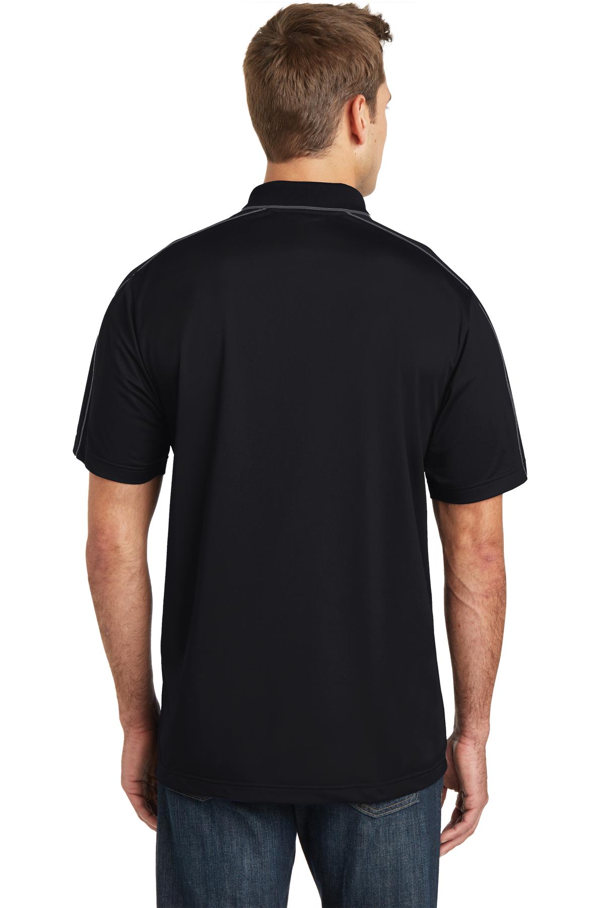 Micropique Sport-Wick Piped Polo