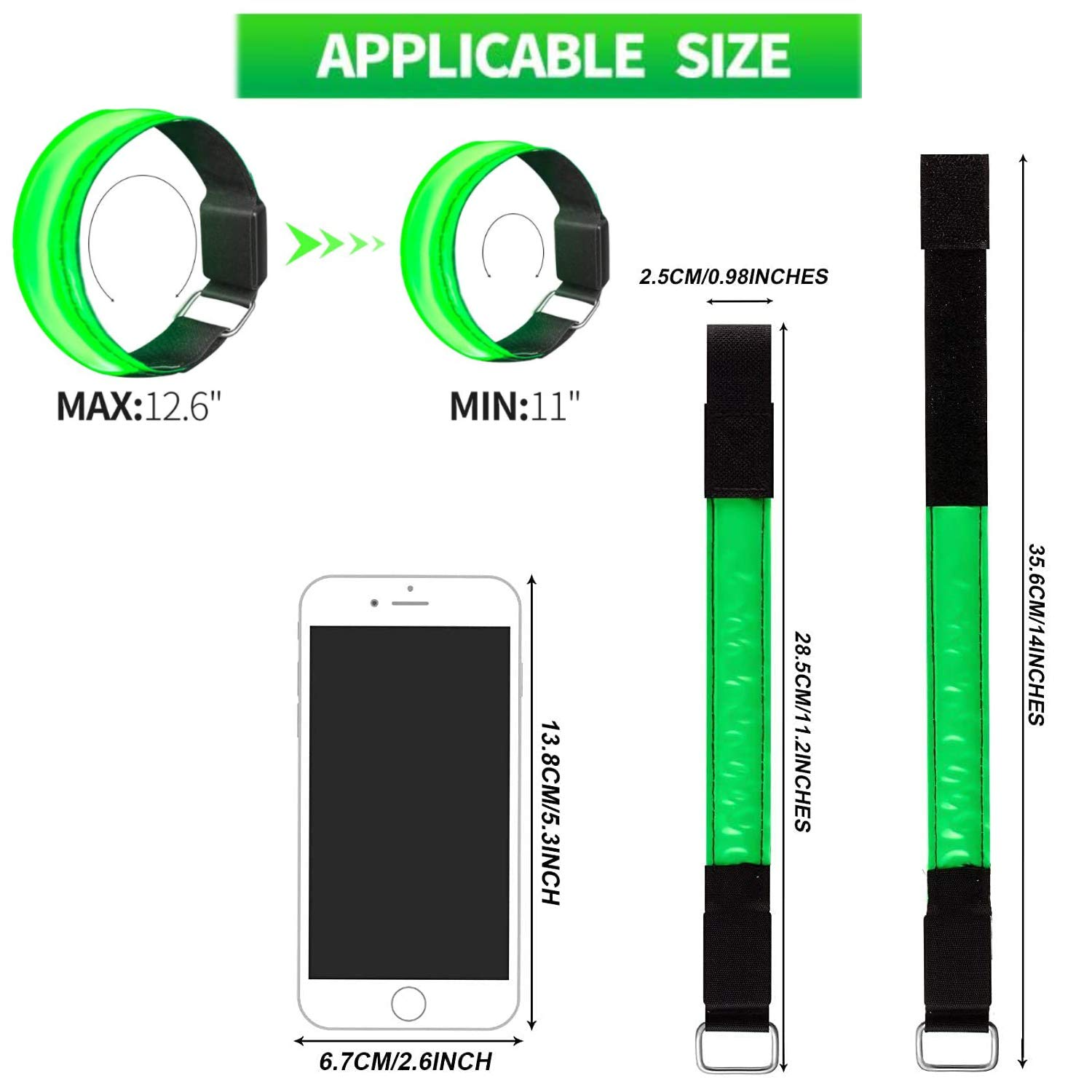 Led Armband Rechargeable 1