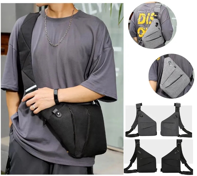 Waterproof Oxford Crossbody Shoulder Bag 6