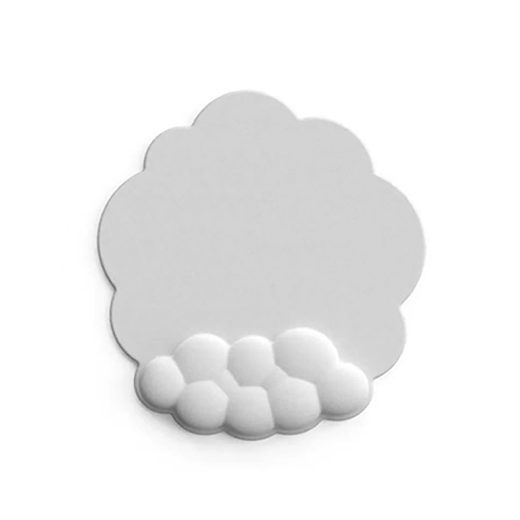 Mouse Mat With Wrist Support Cloud Shape 6