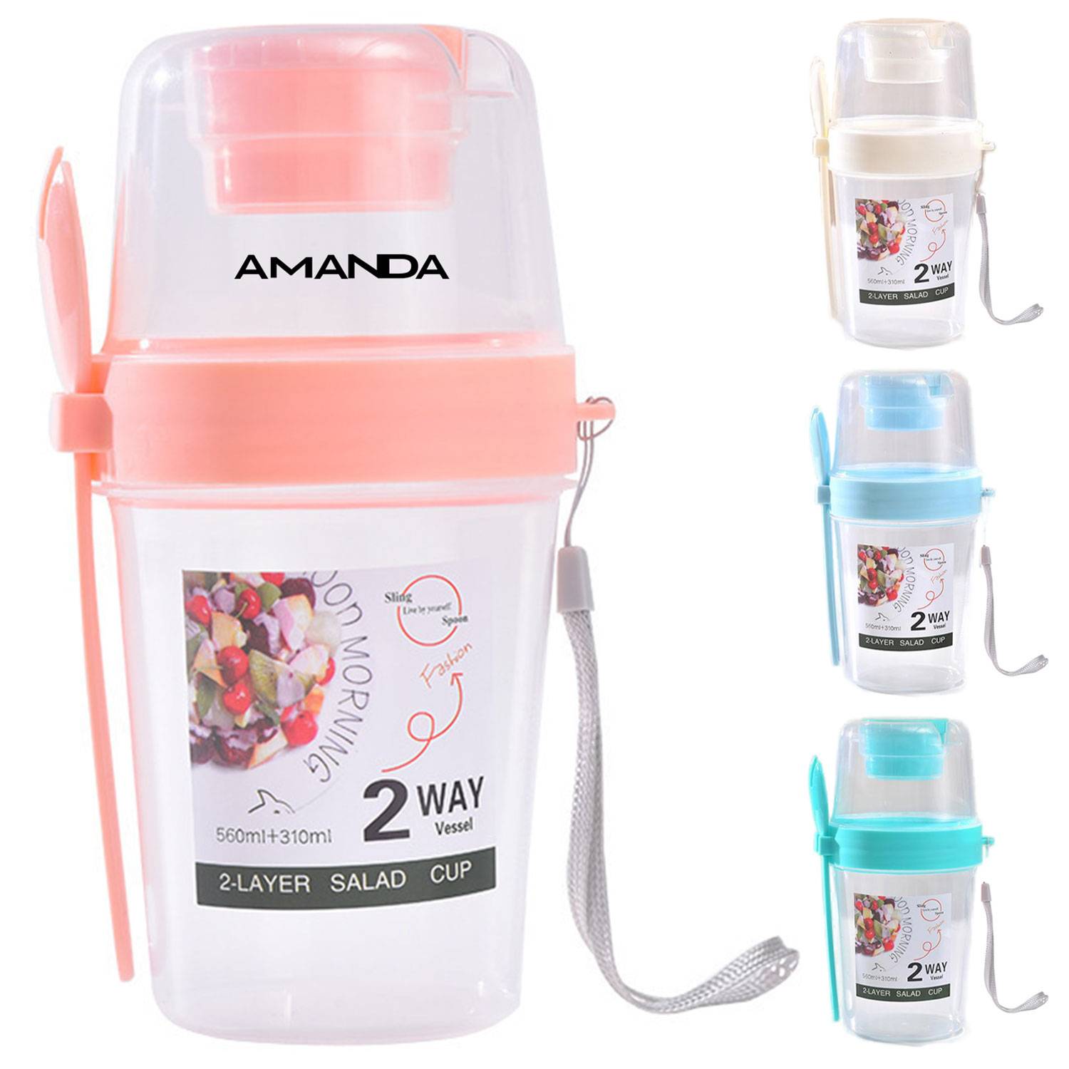 27oz Salad Cup Container Set 39