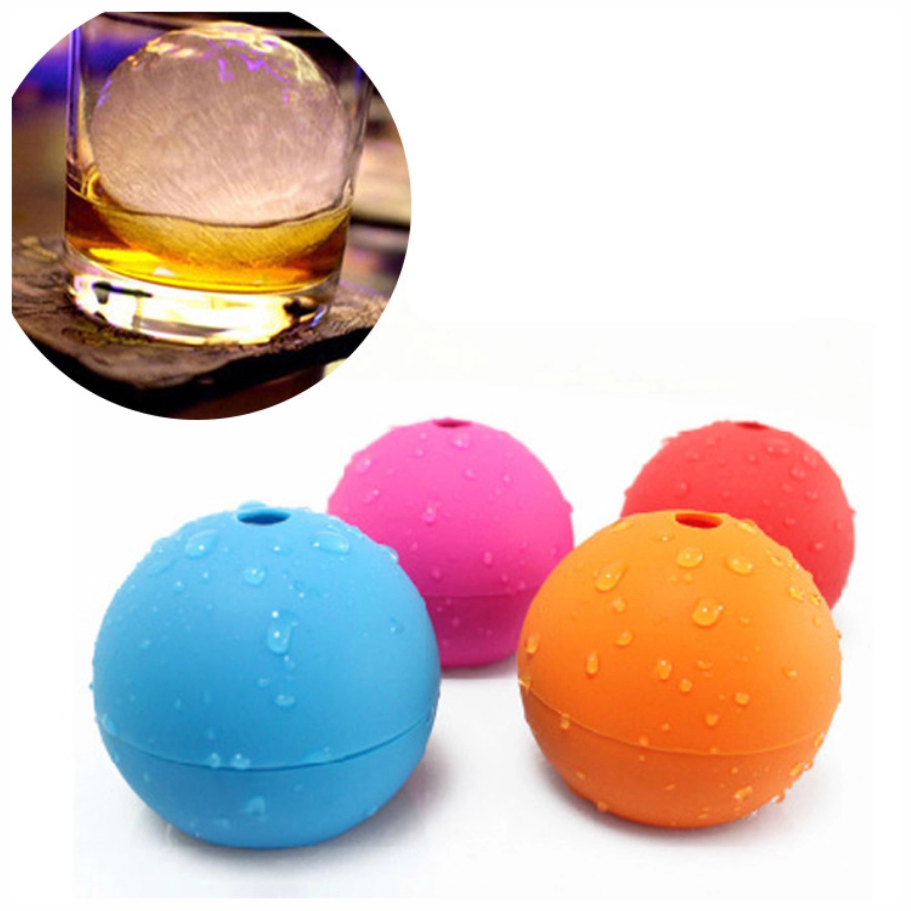 Round Ice Ball Mold 4