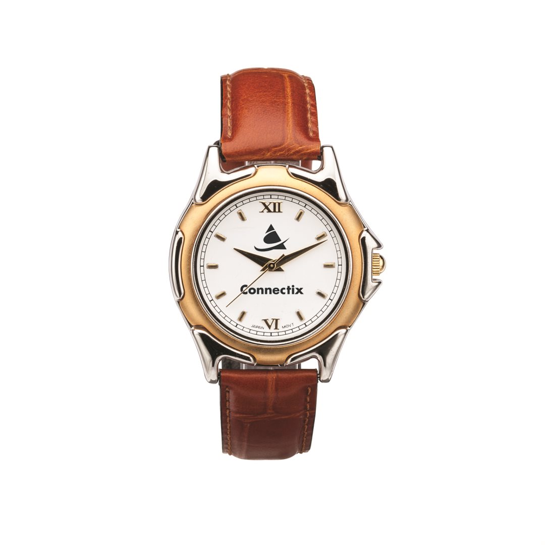 The St Tropez Watch - Mens - Brown Band 3
