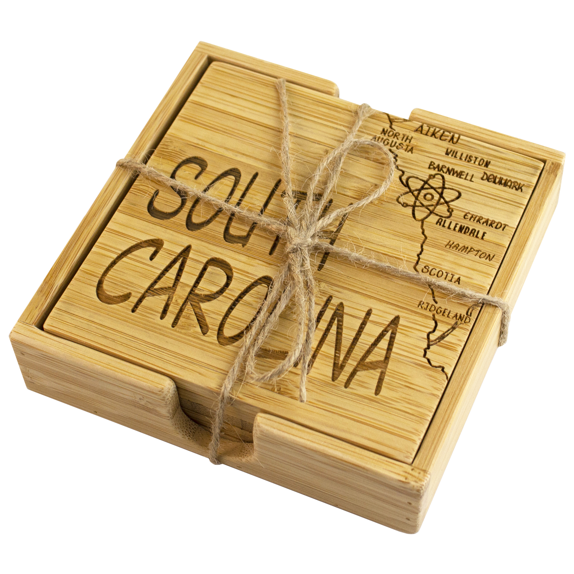 South Carolina Puzzle Coaster Set 11