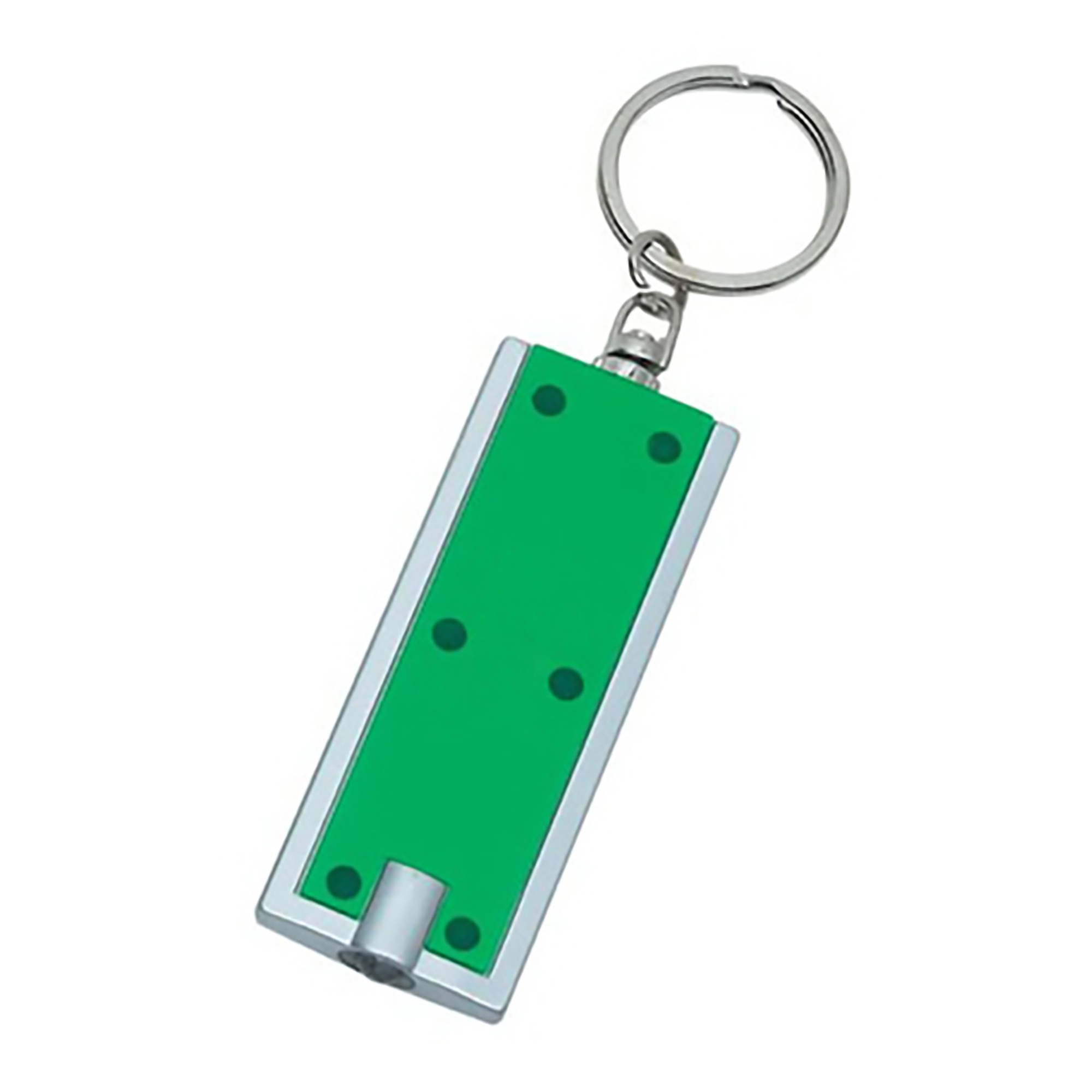 Rectangular Keychain w/LED Flashlight 5
