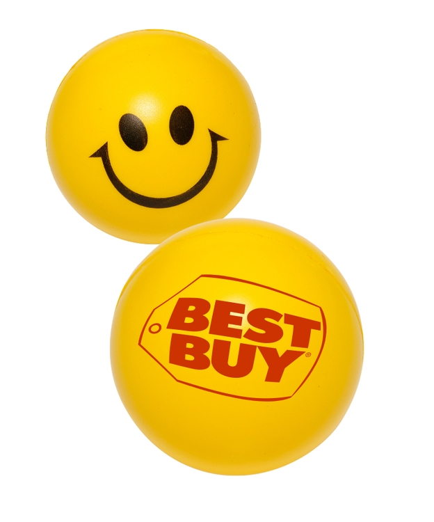 Happy Face Smiley Stress Ball Reliever 1