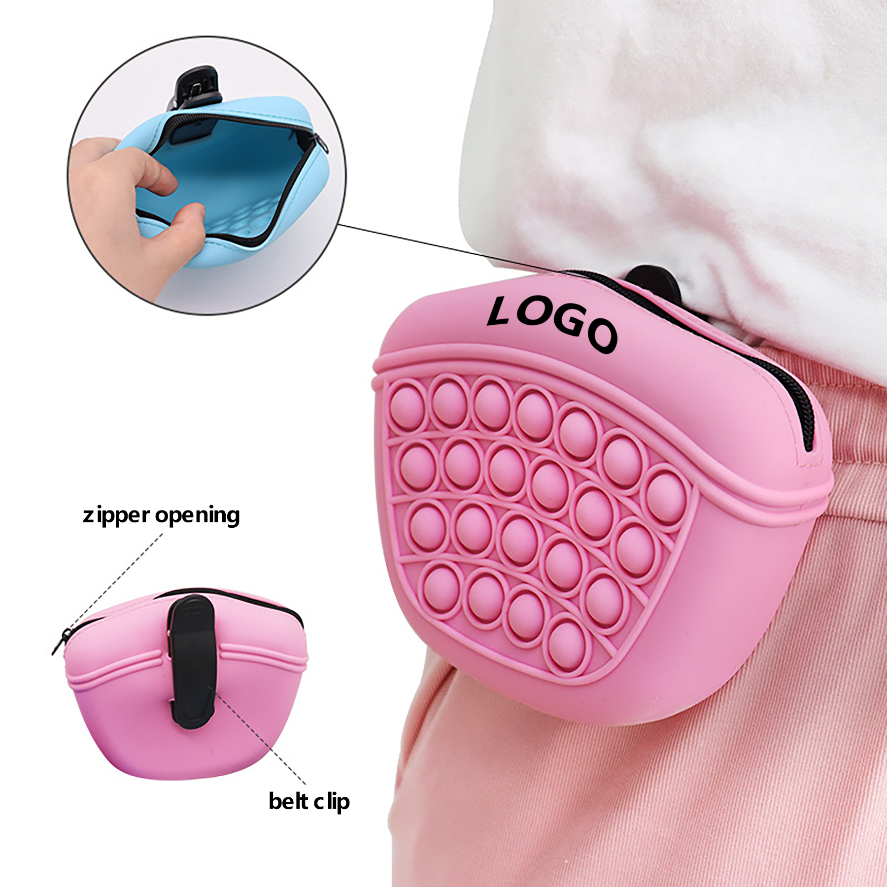 Silicone Dog Food Bag 1