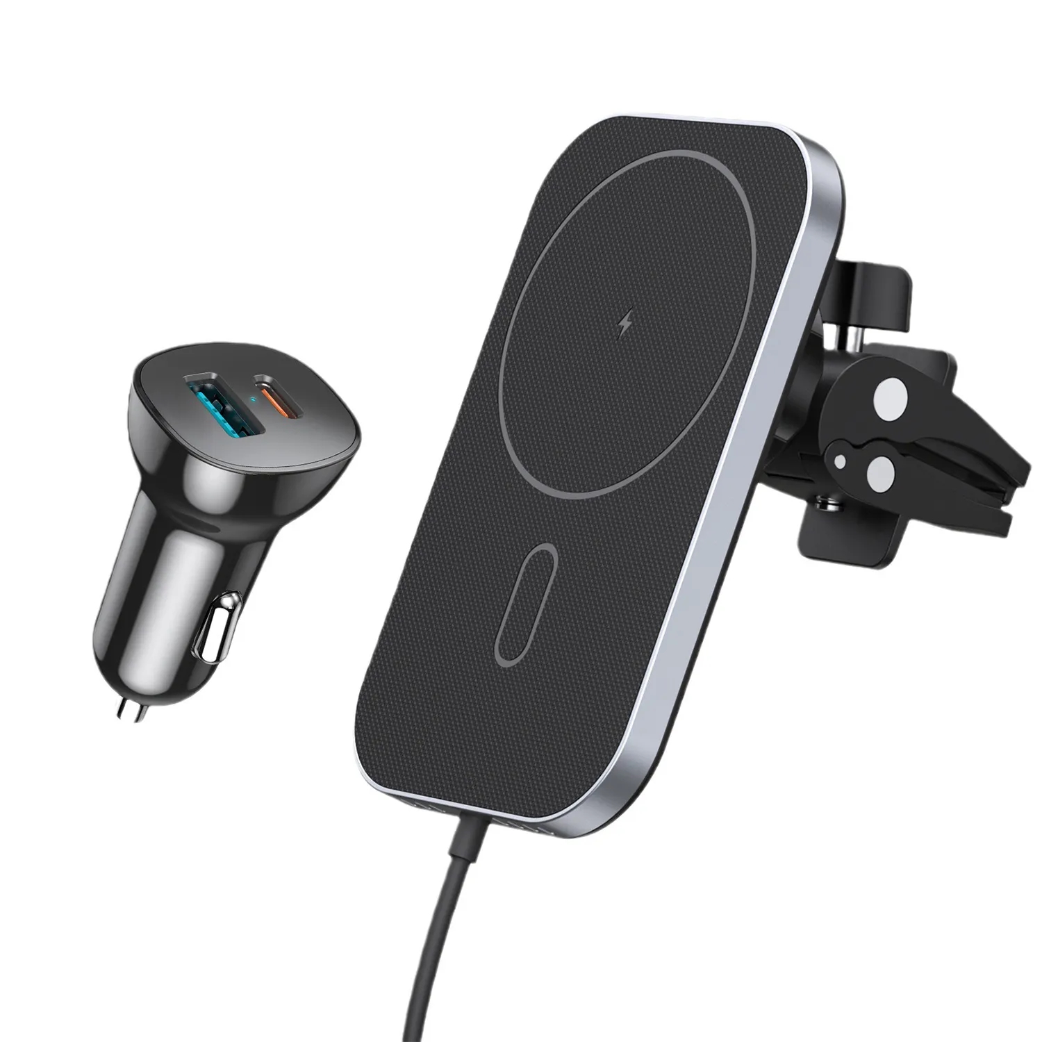 Magnetic Wireless Car Charger 4