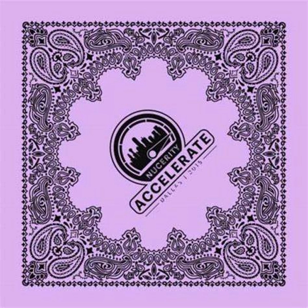 Solid Color Custom Bandanas - 22" w x 22"h 8