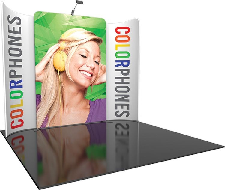 Formulate Designer Series 10ft Fabric Backwall Kit 02