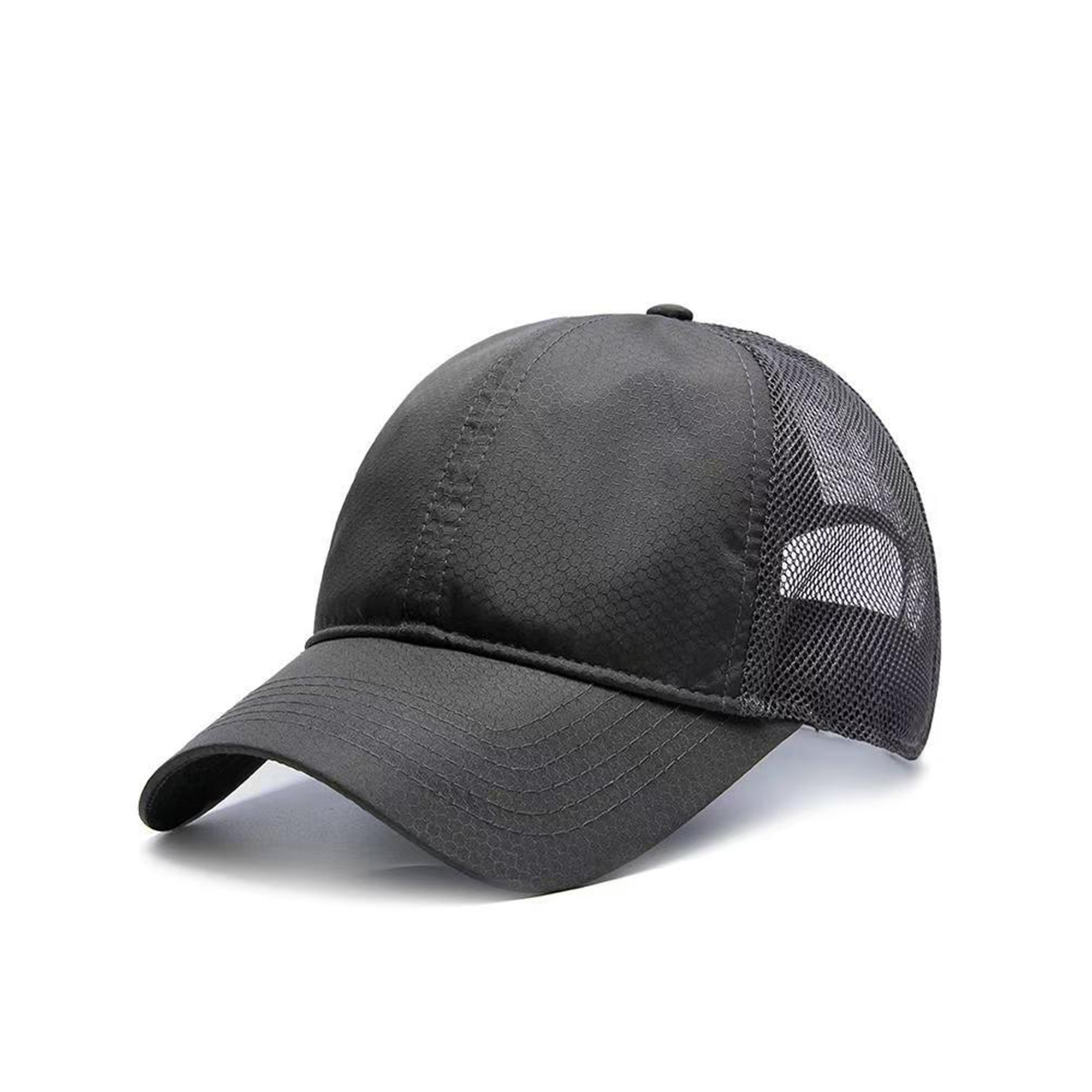 Poly Cotton Mesh Trucker Hat 22.5" Diameter 1