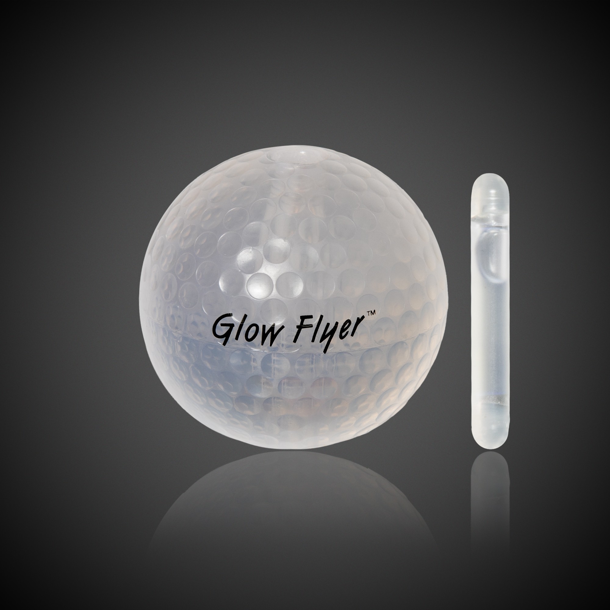 BLUE GLOW FLYER GOLF BALL (with a 1 1/2'' Jumbo Lightstick) 4