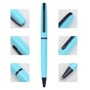 Stylish Weave Metal Twist Ballpoint Pen 4