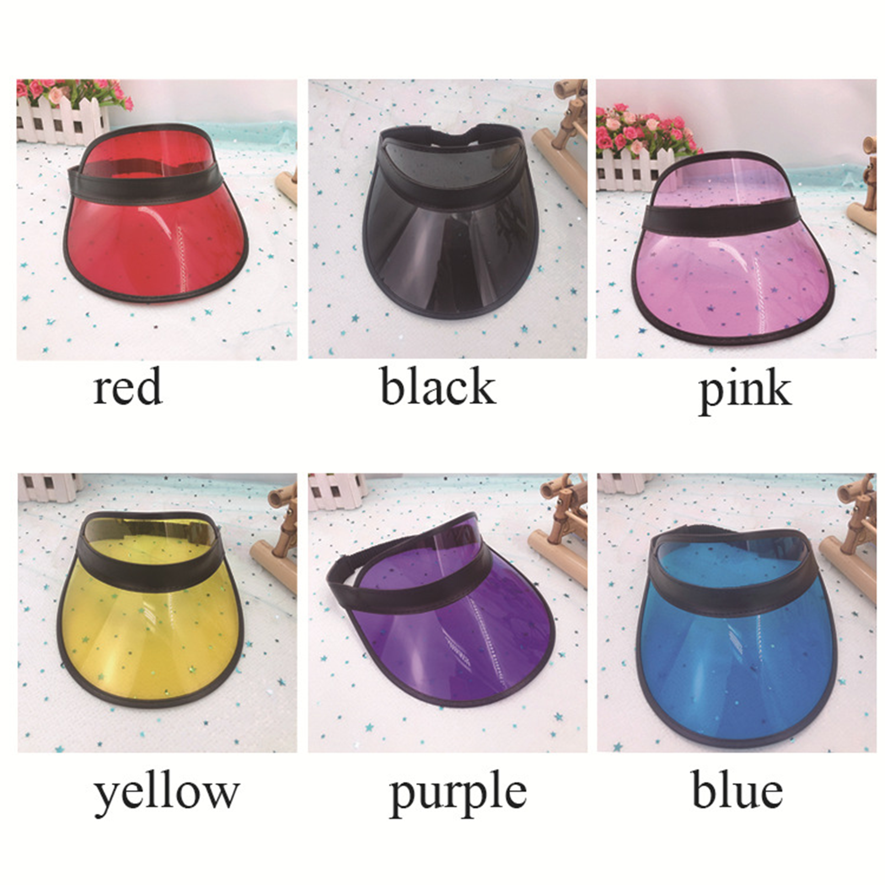 Sport Summer Sun Visor Hats Empty Top for Men Women 3