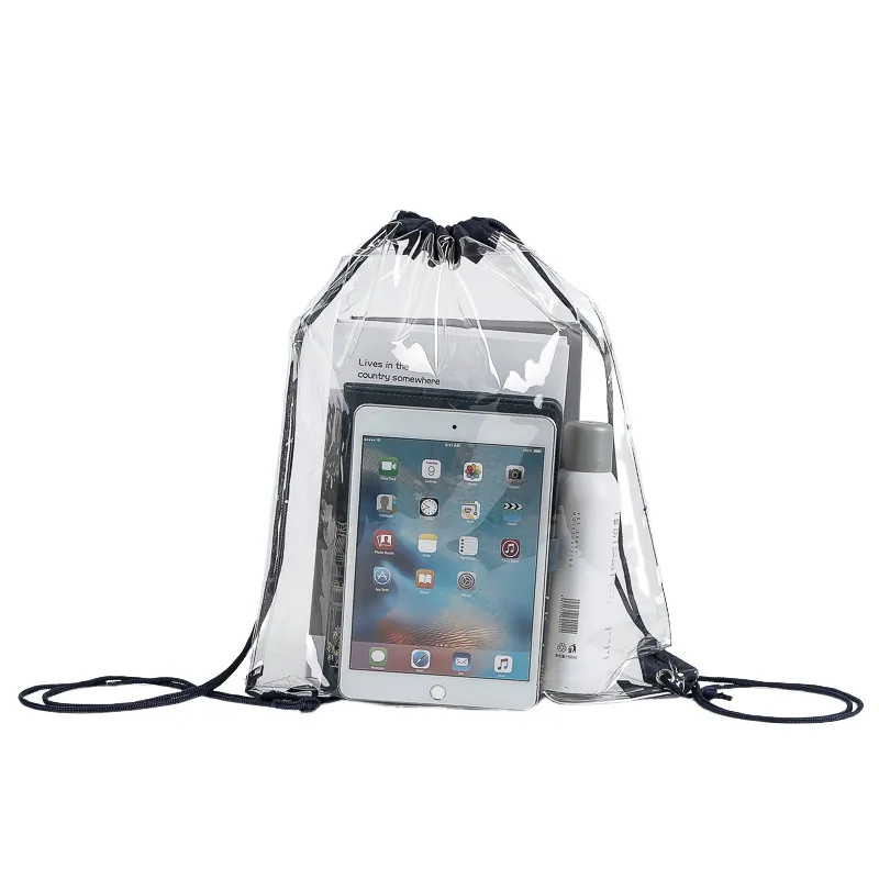 Clear PVC Tote Bag 12