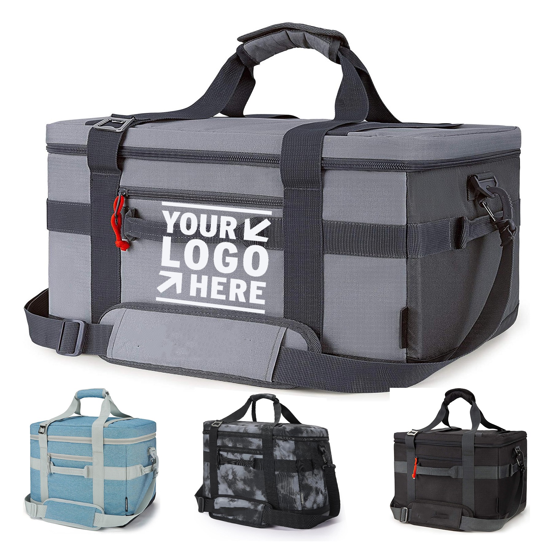 32/40L Lunch Cooler Large Collapsible Bag 48/60 Cans Insulated Soft Bag 3
