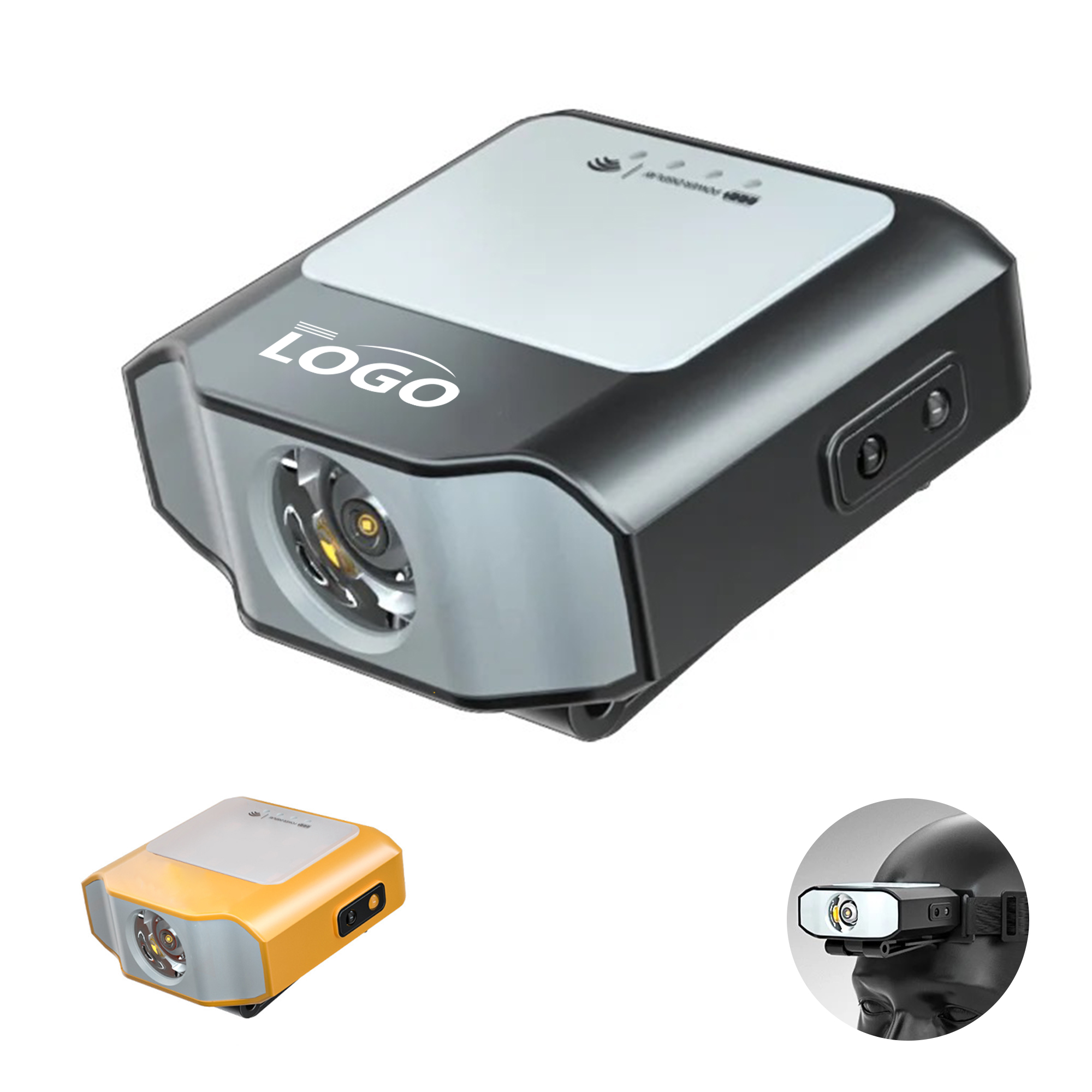 Rechargeable Waterproof LED Headlamp 2