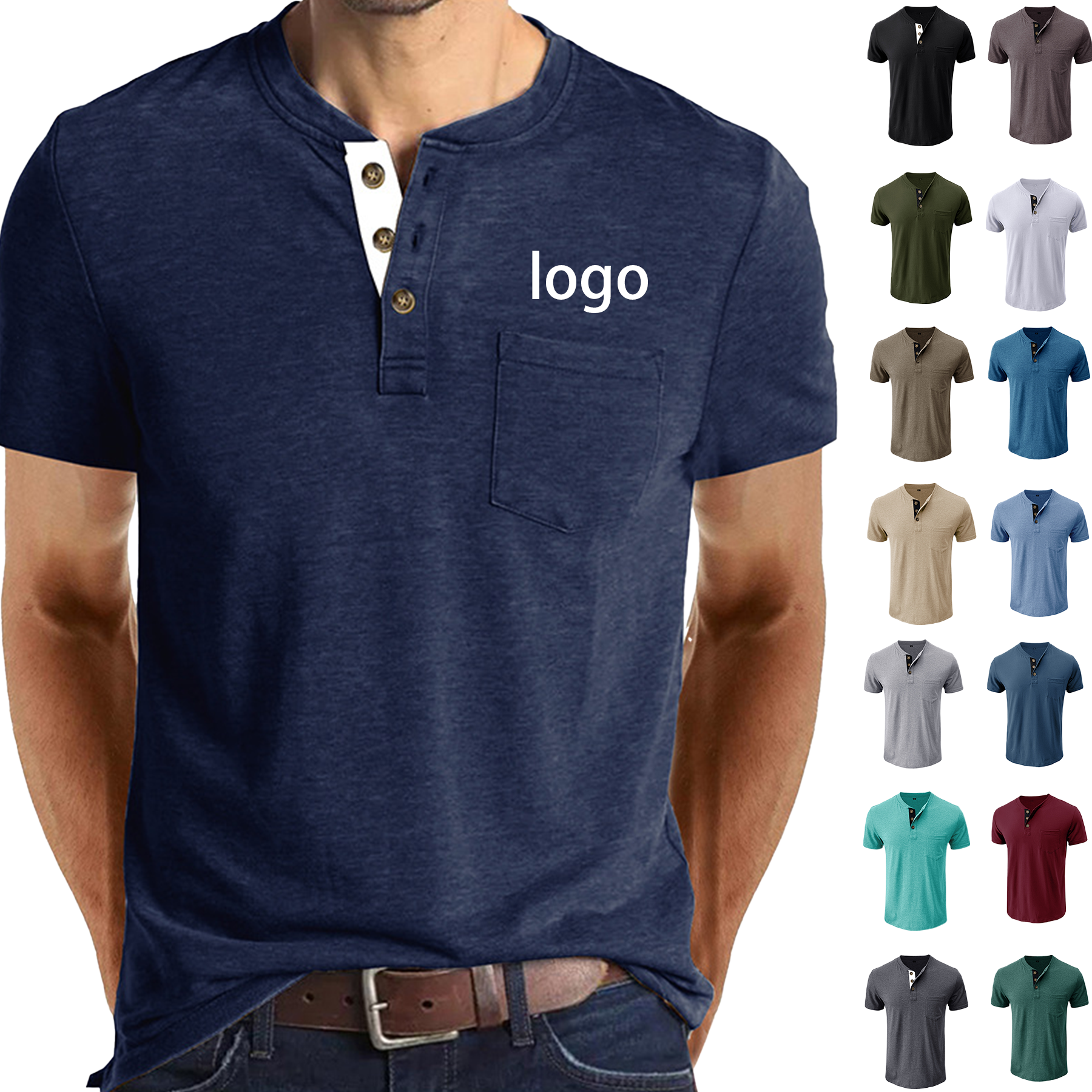 Casual Round Neck Shirt 2