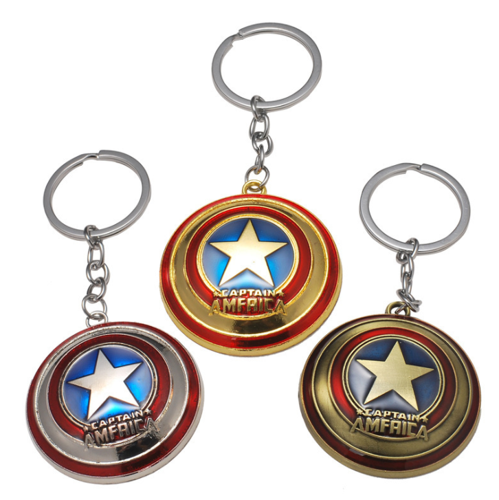 VNFLY Captain America Shield Keychain (Rotative Version) 1