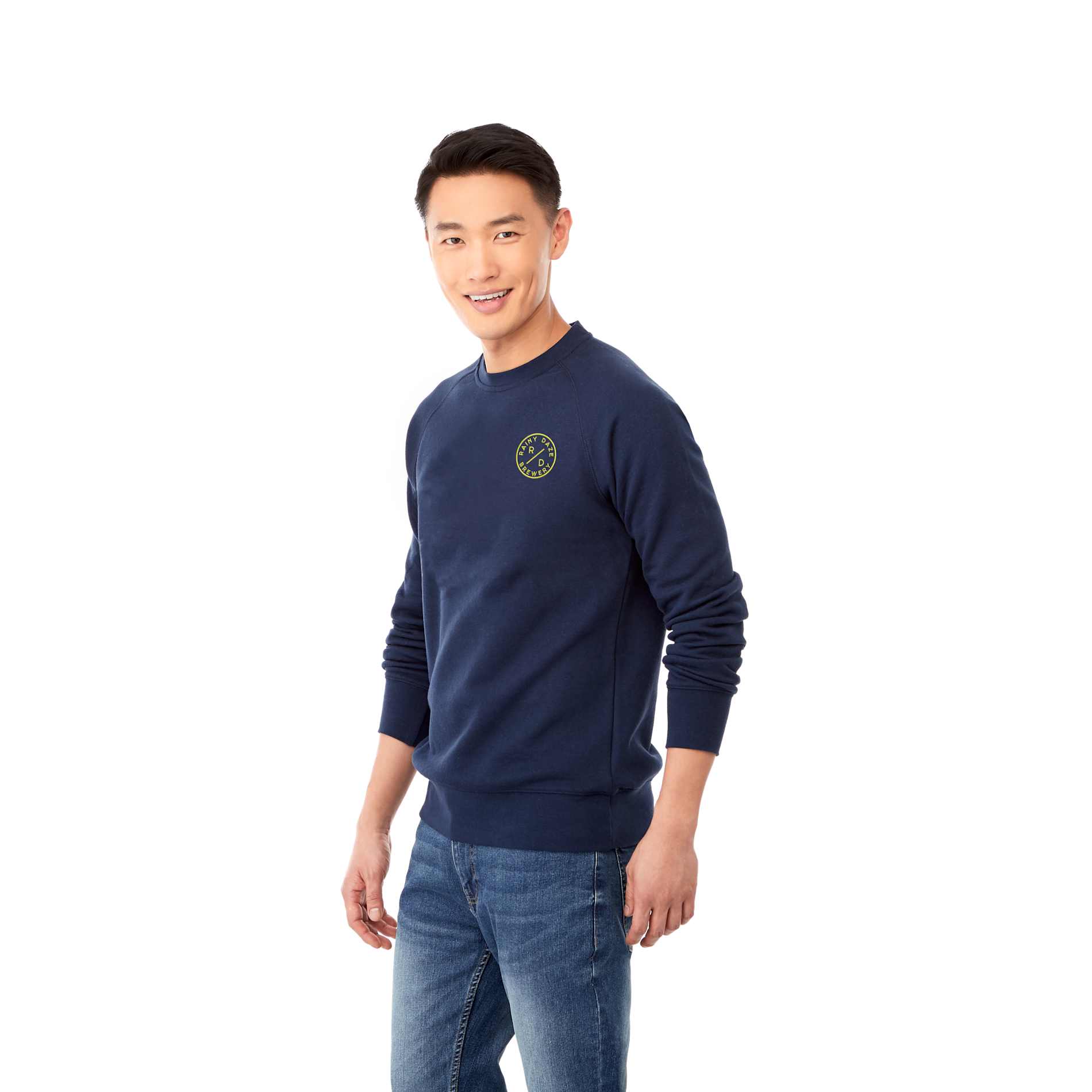 Men's KRUGER Fleece Crew, custom hoodie or sweatshirt with logo imprint 68