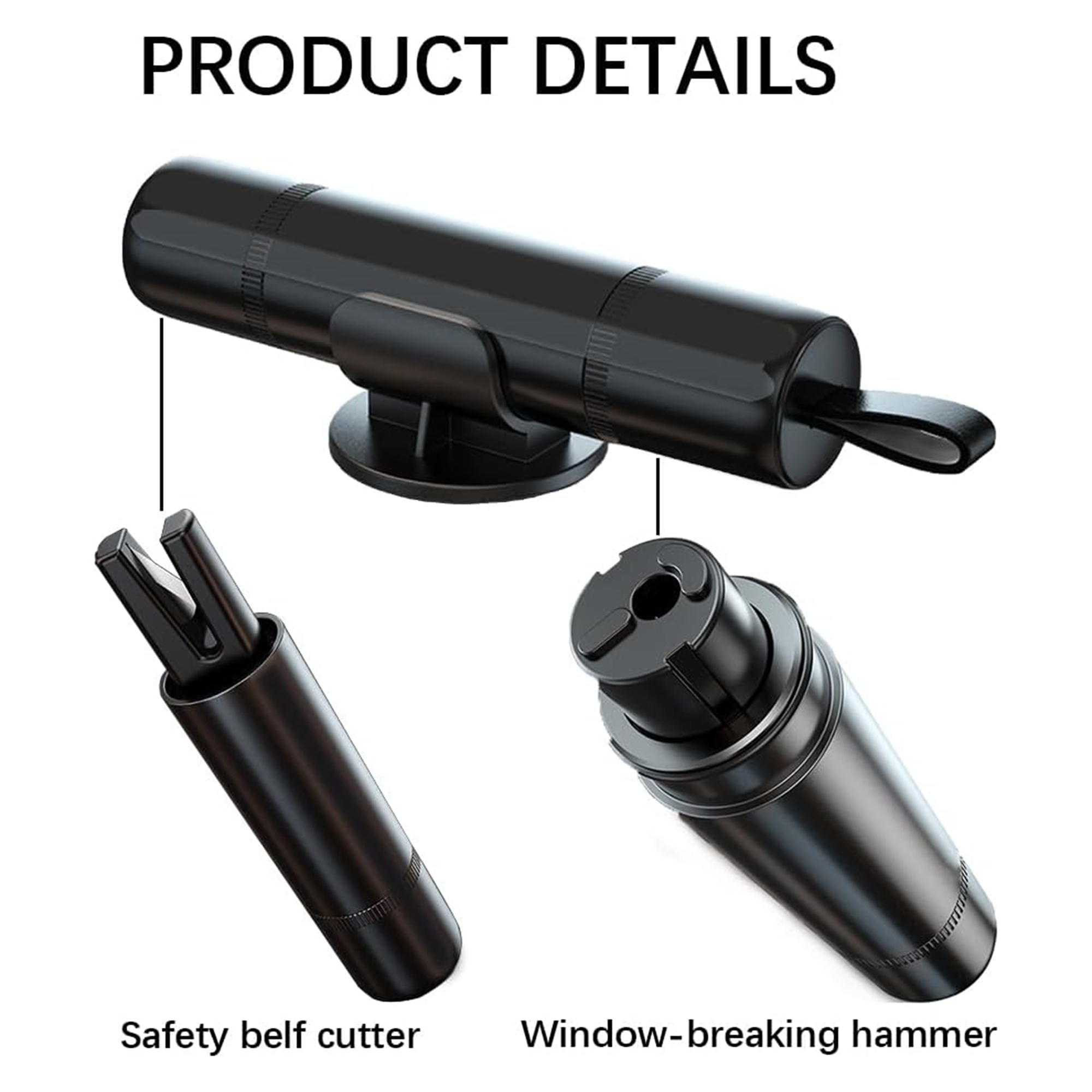 Car Window Breaker And Seat Belt Cutter 3
